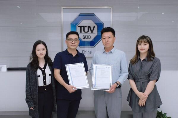 九游娱乐：TÜV南德为奥雅股份颁发儿童游乐设施产品AOC证书(图2)
