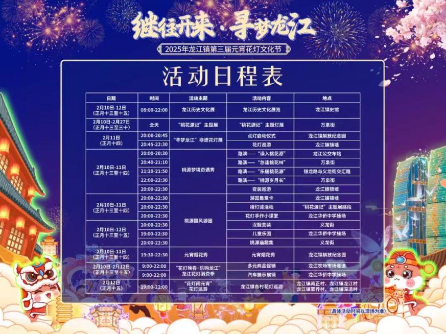 超期待！2025年琼海龙江镇元宵花灯文化节活动来了(图2)