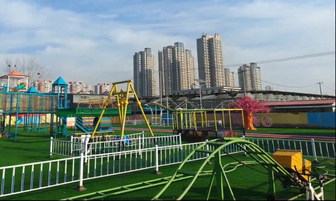 新区一储备土地“变身”儿童游乐场 遛娃又多好去处(图2)
