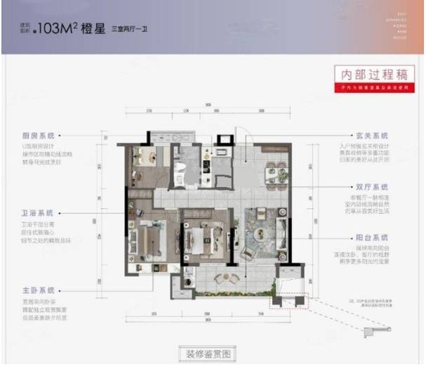 大众路板块中海橙郡项目户型图-值得买吗(图3)