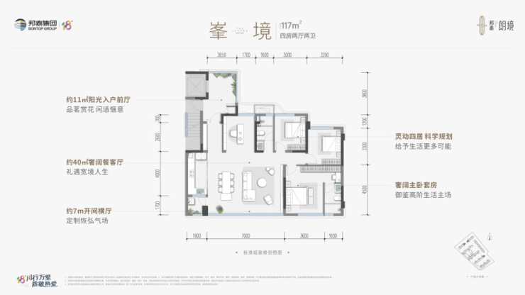 城西【邦泰朗境】首页网站6月房价更新售楼处电话户型图解析楼盘详情房价走势预测(图3)