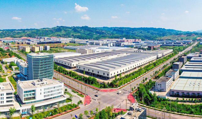 九游娱乐：川渝高竹新区：深耕改革“试验田” 打造“双圈”新地标(图1)