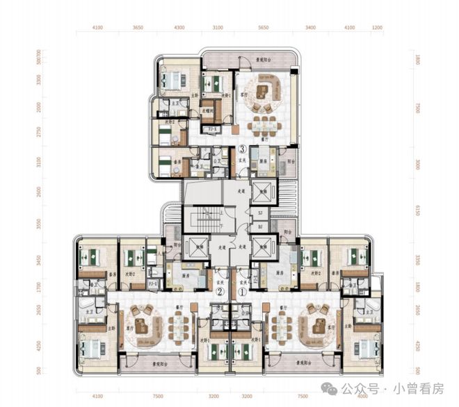九游app：₯侨鑫保利汇景台官方售楼处发布：书写未来幸福生活(图10)