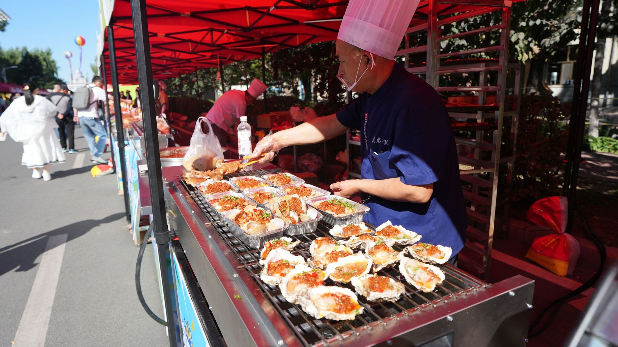 东北农业大学第四届美食文化节开幕(图2)
