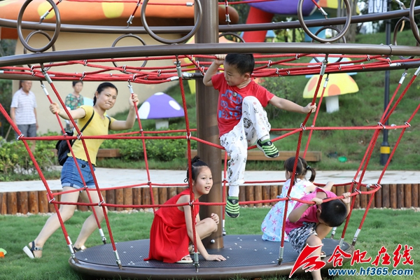 合肥四季花海儿童乐园正式开放