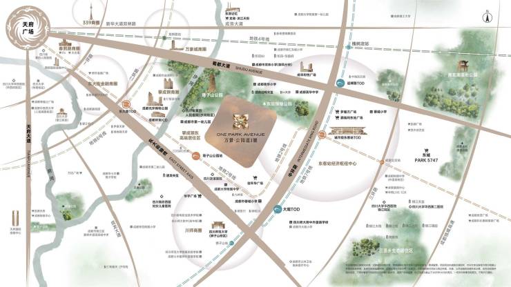 成华区11月最新热搜项目_【万景公园道1号】售楼部电线万(起)_【万景公园道1号】成交价日更新(图4)