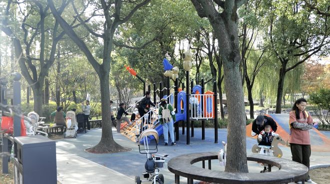遛娃好去处！家门口的公园焕新升级(图3)