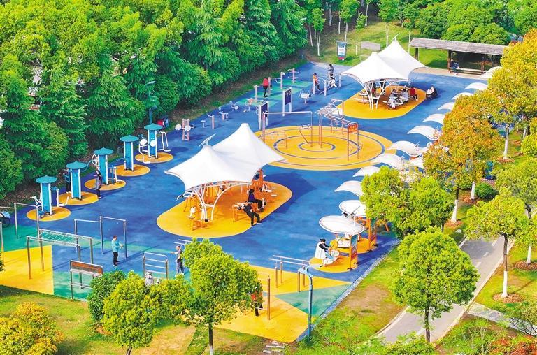 九游娱乐：口袋公园多起来了(图1)