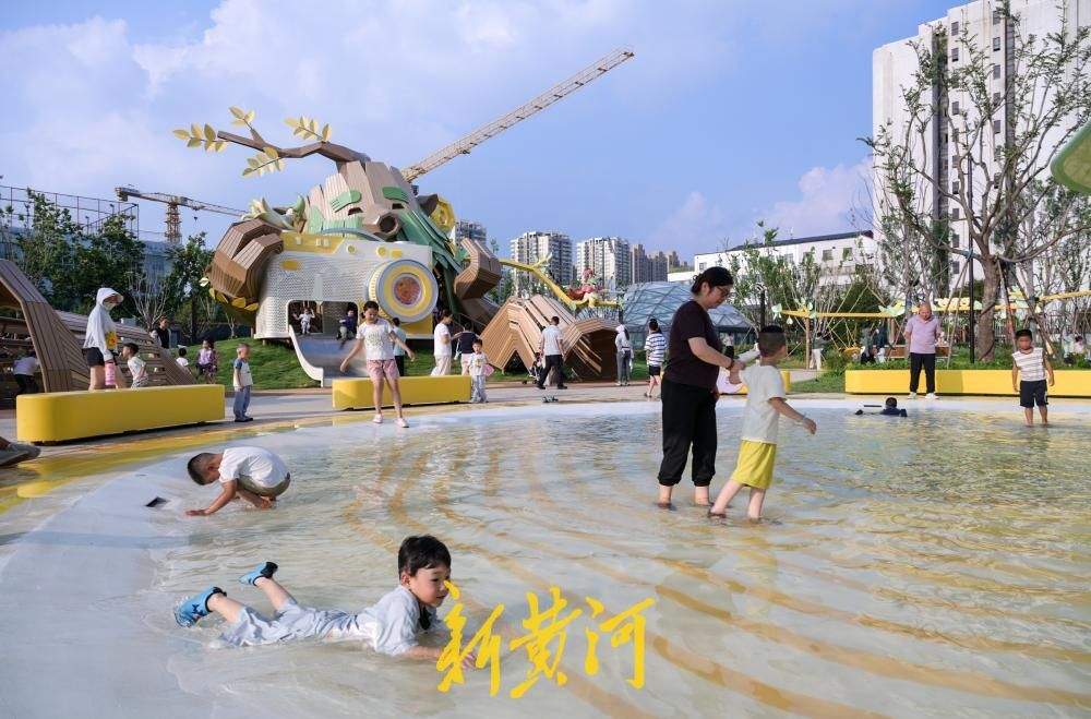 九游娱乐：槐苑文化体育公园将开放“神奇槐谷”游乐区吸引众多儿童(图4)